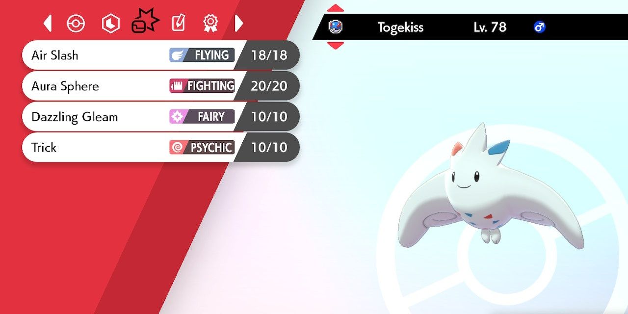 togekiss pokemon sword and shield