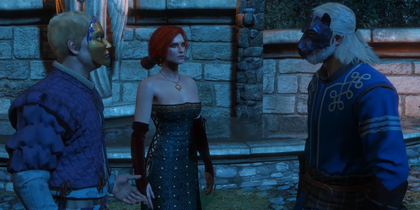Witcher 3 Triss Geralt Albert