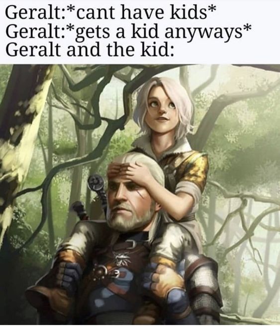 Witcher 3_ Geralt Kid