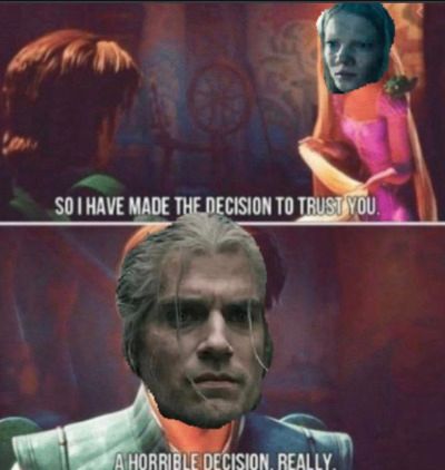 Witcher 3_ Geralt and Ciri Horrible Decision
