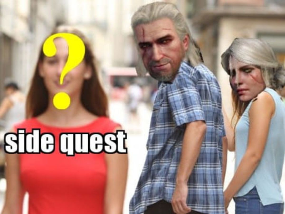 Witcher 3_ Side Quest Meme