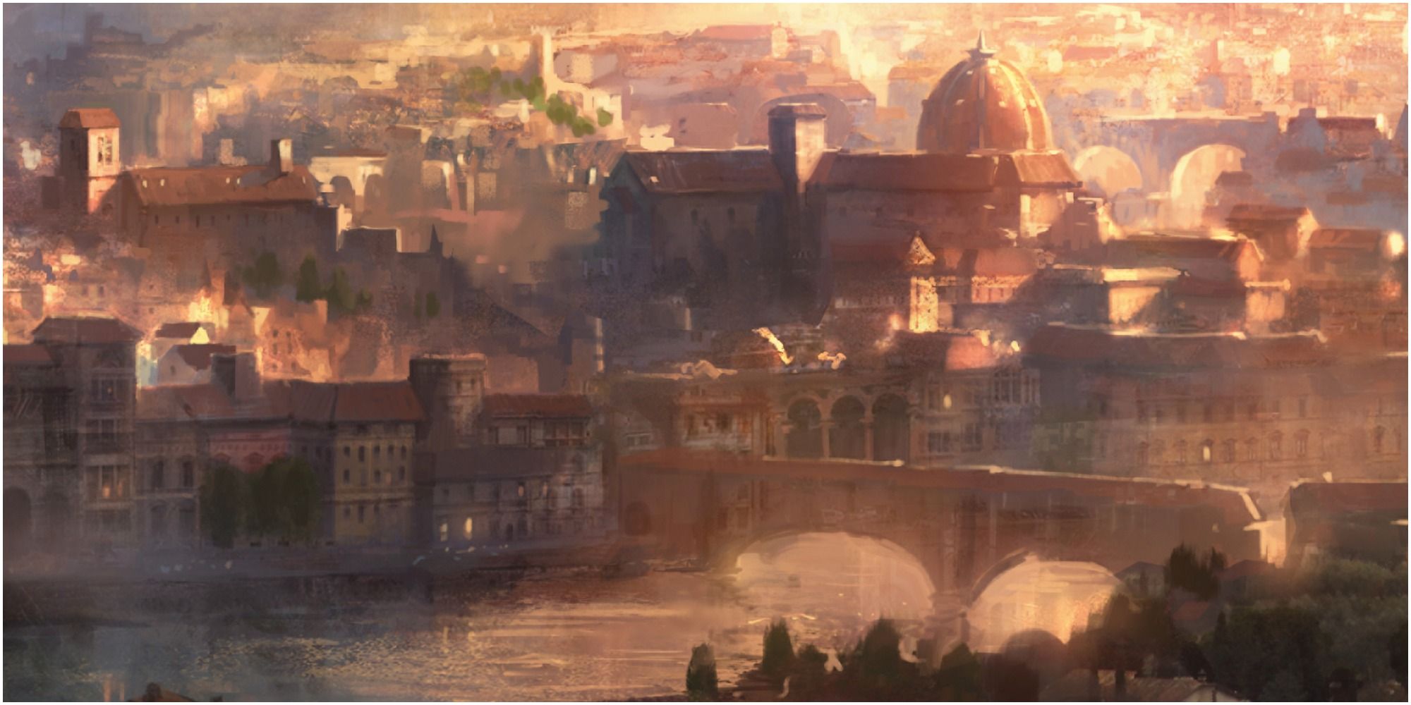 Paliano, the High City by Adam Paquette MTG