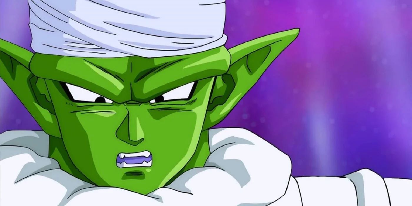 Piccolo awe-struck during the Tournament of Power Arc in Dragon Ball Super