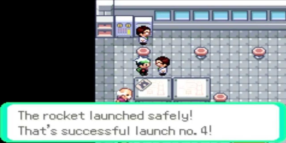 rocket launches mossdeep city pokemon ruby sapphire