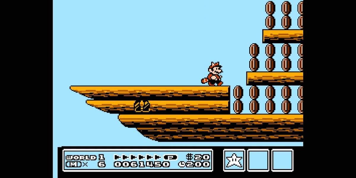 super mario bros. 3 treasure ship