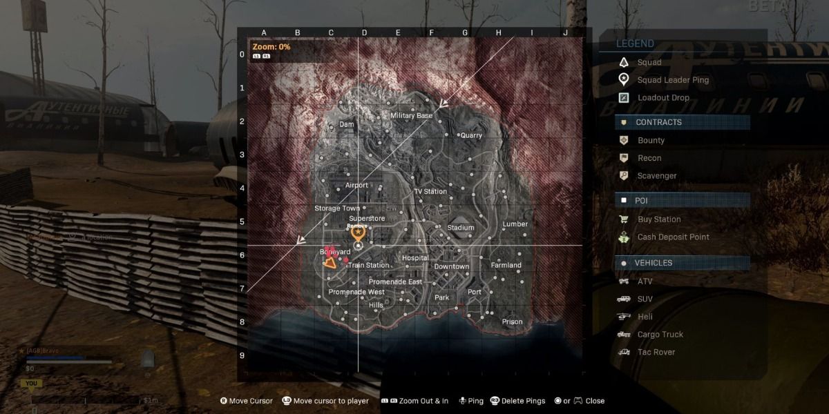 Pings in Call of Duty: Warzone