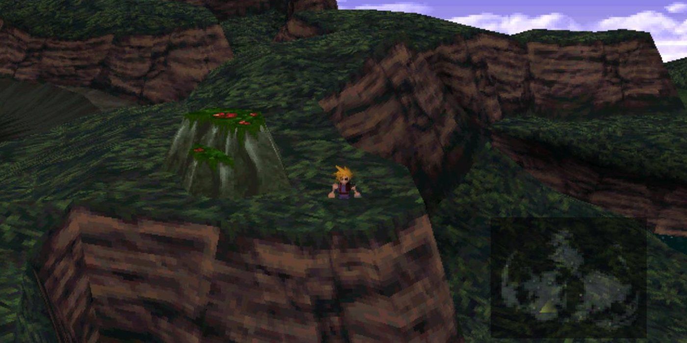 Ancient Forest World Map Final Fantasy VII