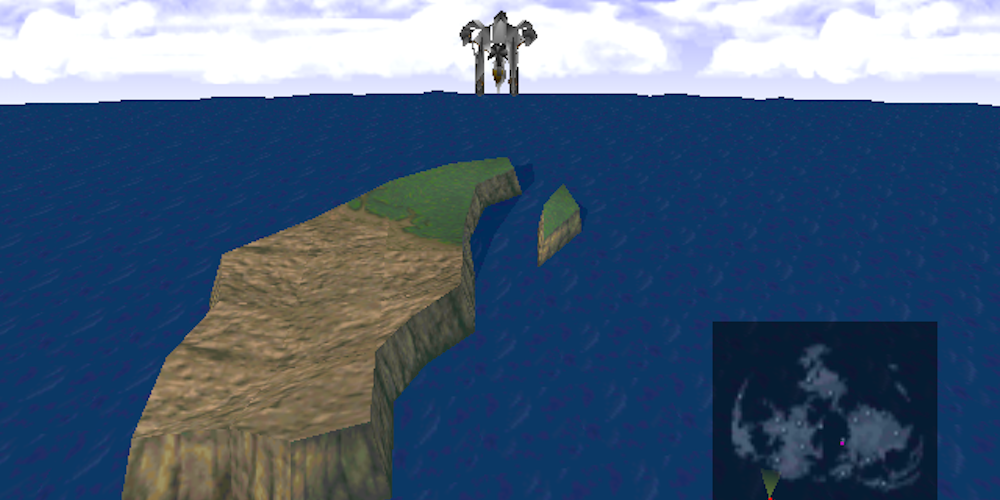 Final Fantasy VII Cactus Island