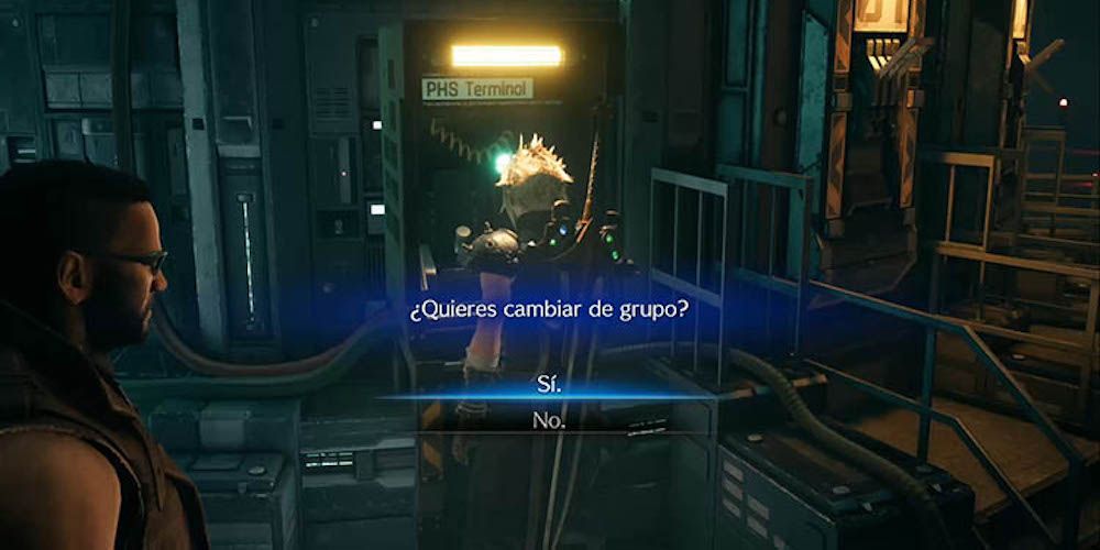 Final Fantasy VII remake PHS Terminal