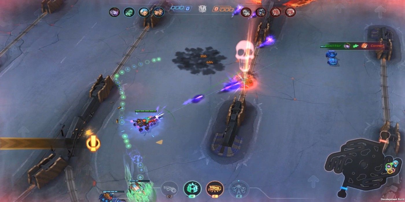 Heavy Metal Machines battle