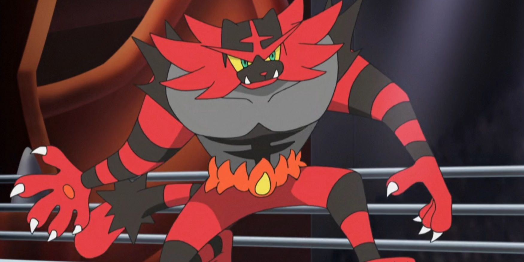 Pokemon Incineroar Cropped