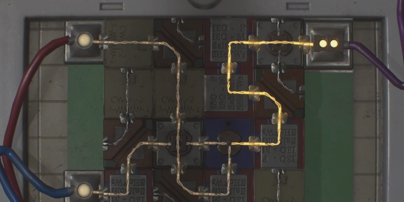 Resident Evil 2 Electric Door Puzzle