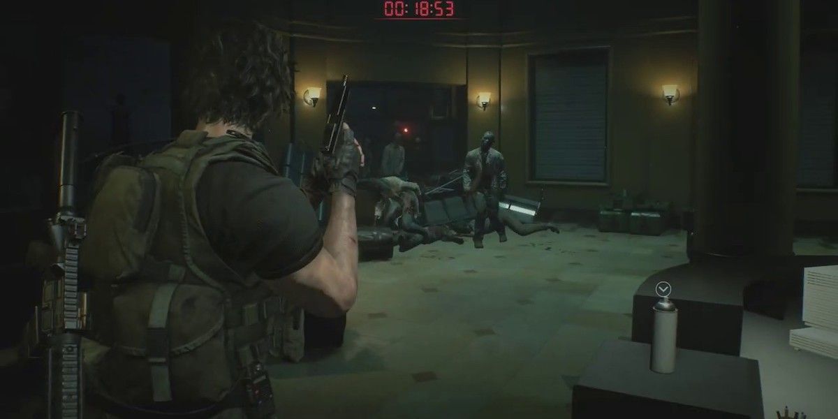 Resident Evil 3 Carlos Hospital defense