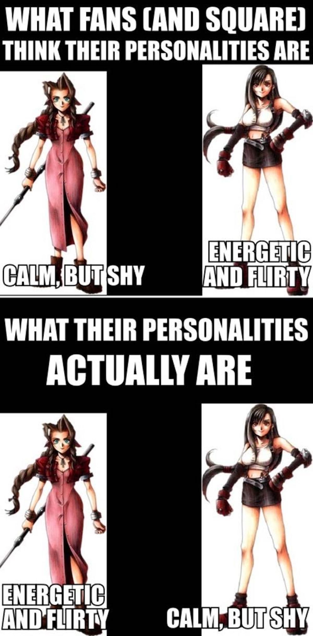 Reverse Meme Final Fantasy VII Remake