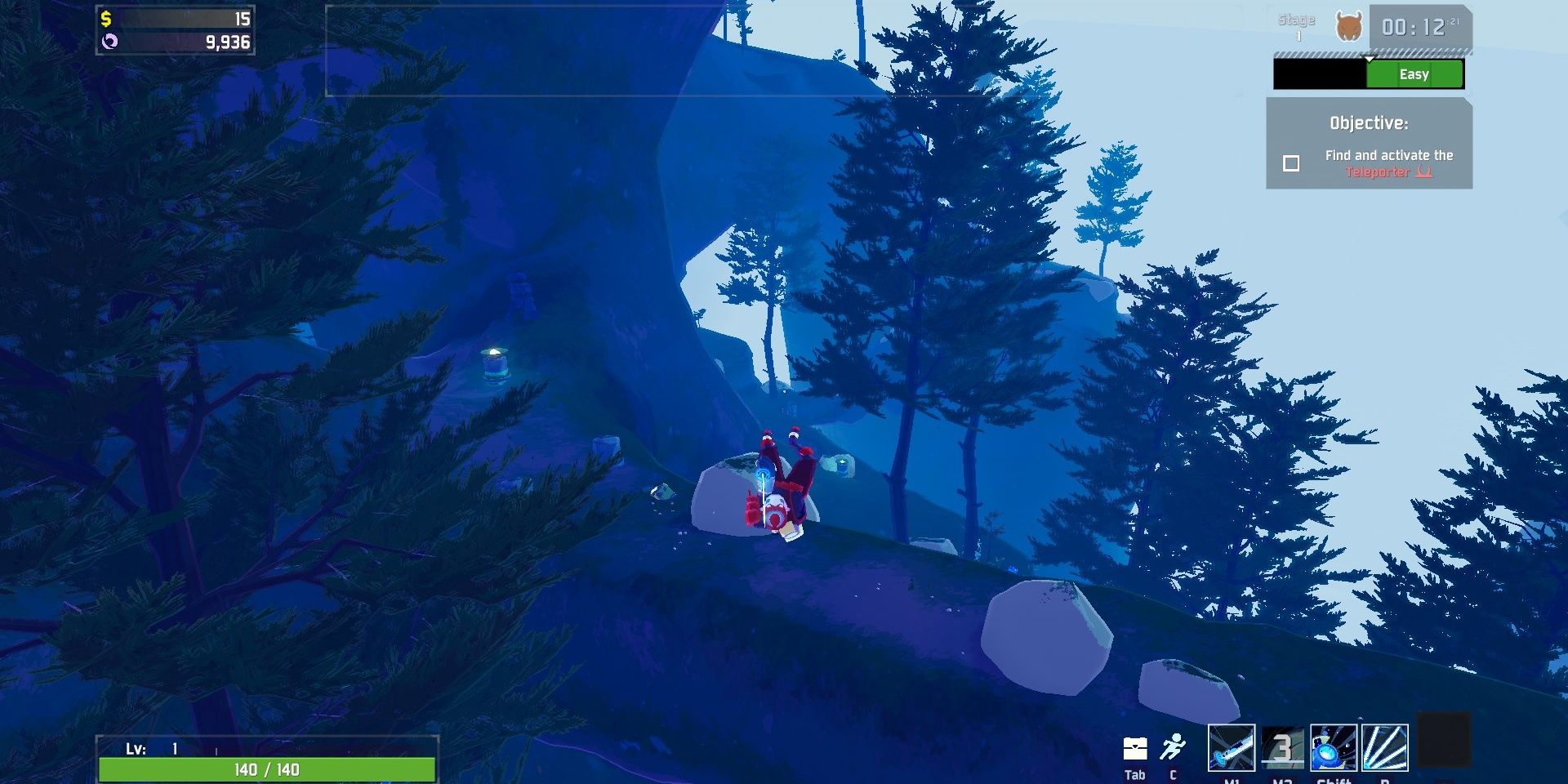 Risk of Rain 2 Mercenary Airtime