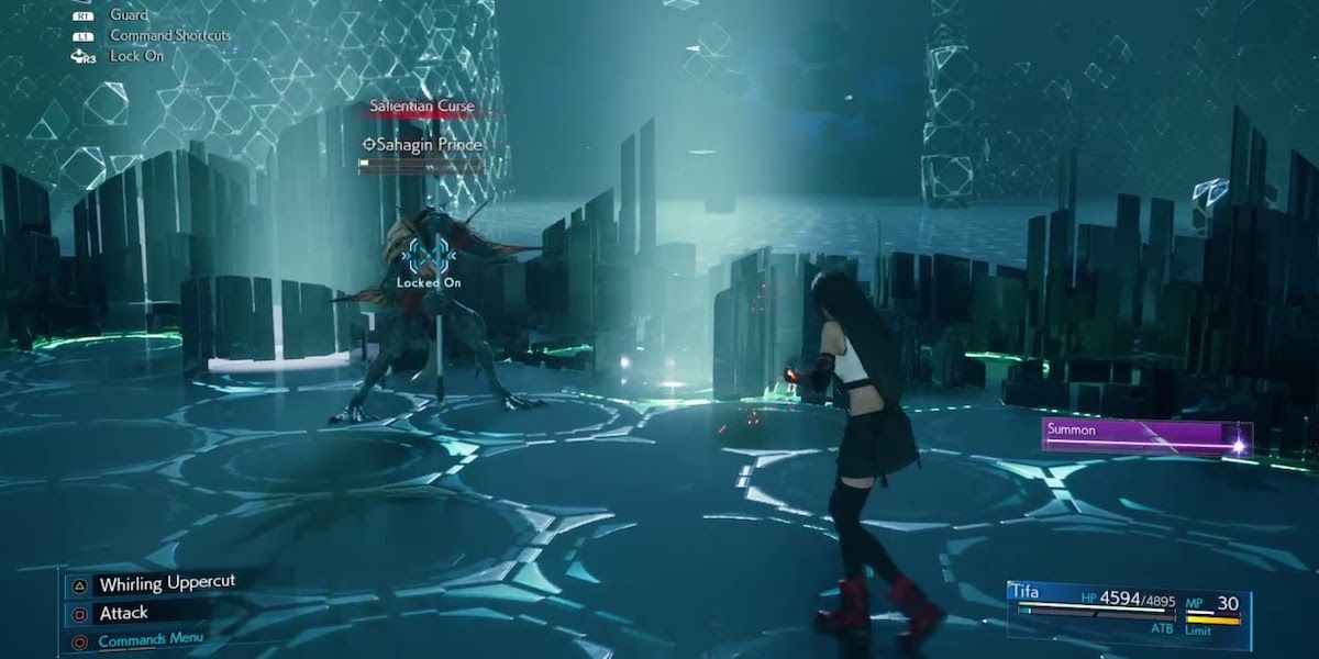 Sahagin Prince battle simulator final fantasy VII