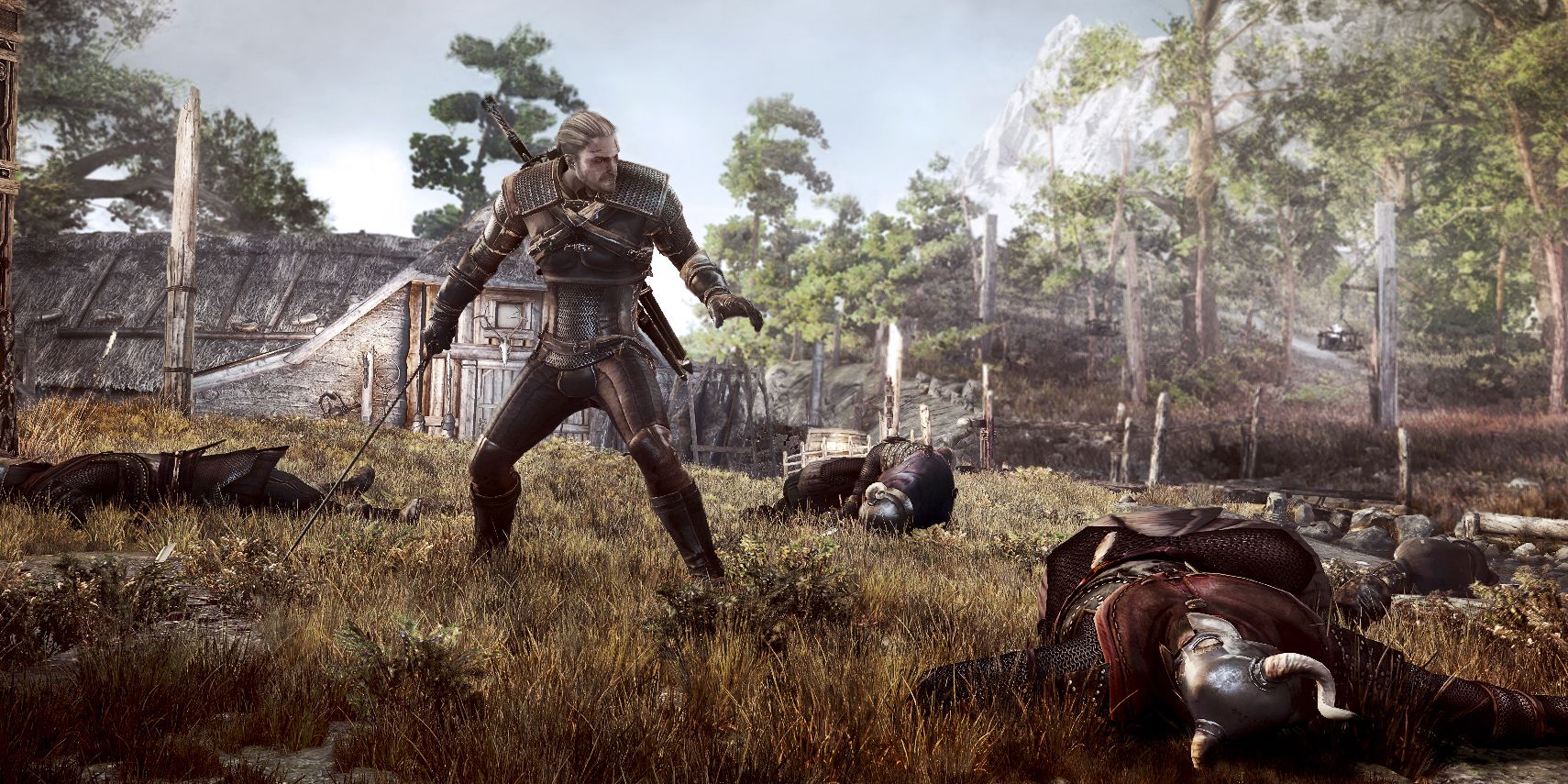 Witcher 3 Geralt Bandits