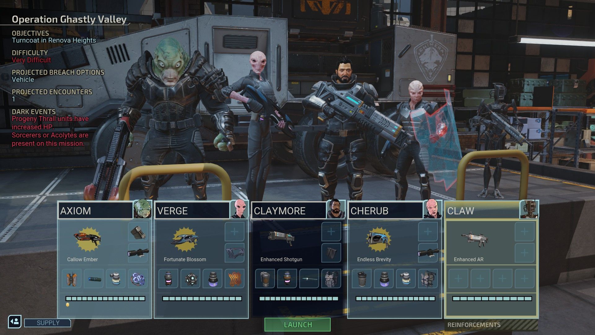 XCOM Chimera Squad Epic Weapons