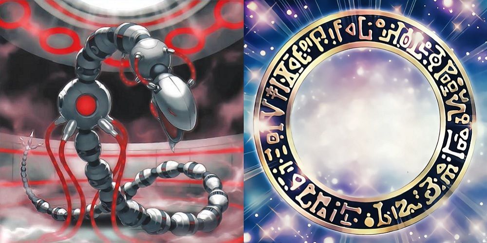 Cyber Dragon Core and Dark Magical Circle from the Future Horizon Box in Yu-Gi-Oh! Duel Links