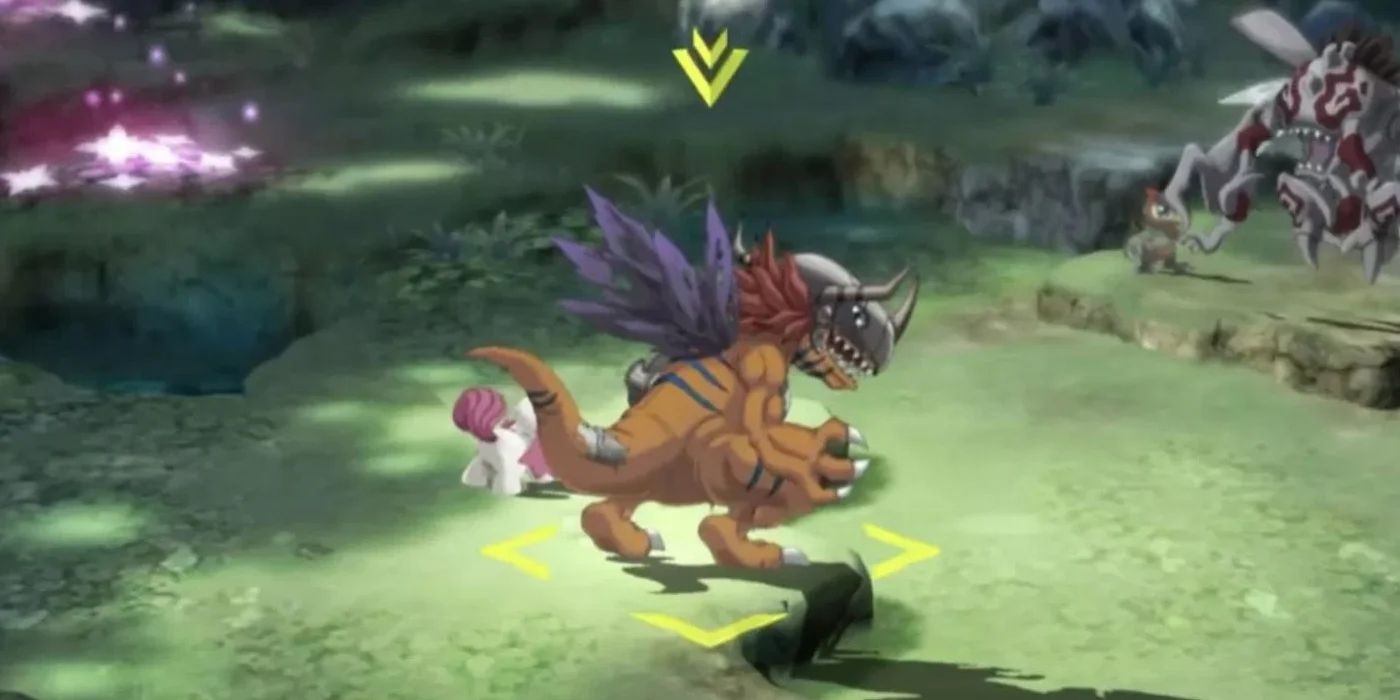 Digimon Survive battle sequence