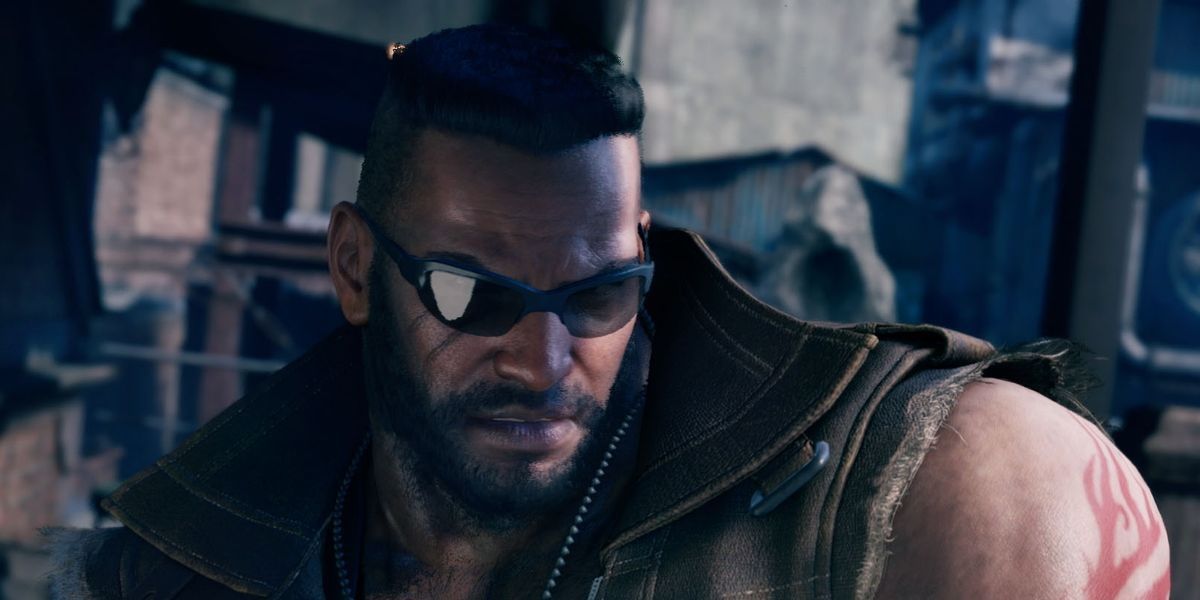 Barret from Final Fantasy VII Remake
