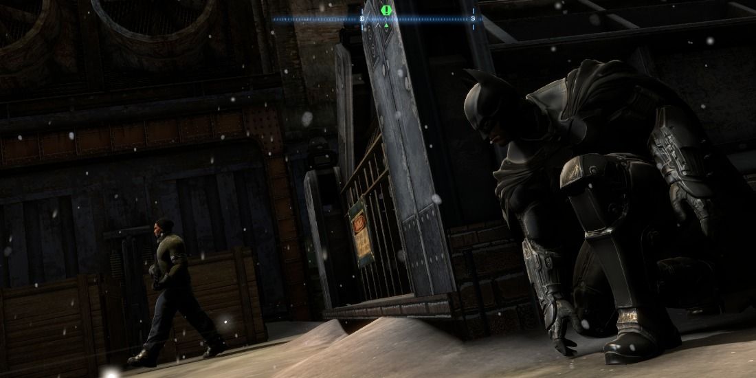 Batman Arkham Origins Snowy Sneak by Guard Compass