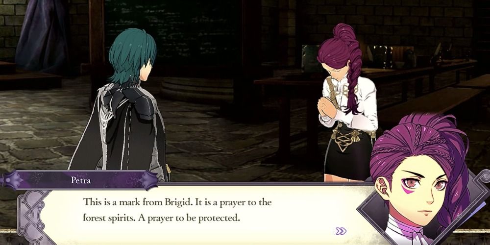 Petra Brigid Fire Emblem Three Houses Marking