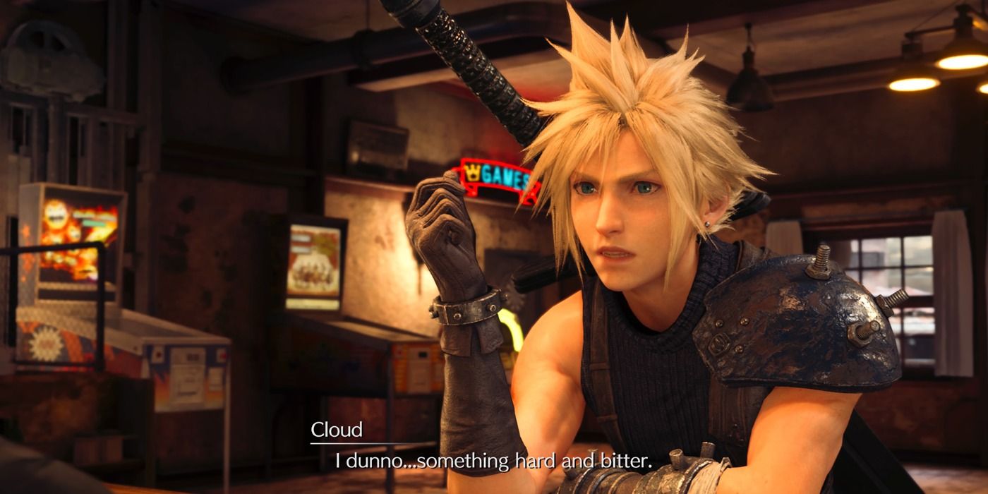 Final Fantasy 7 Cloud Strife In 7th heaven