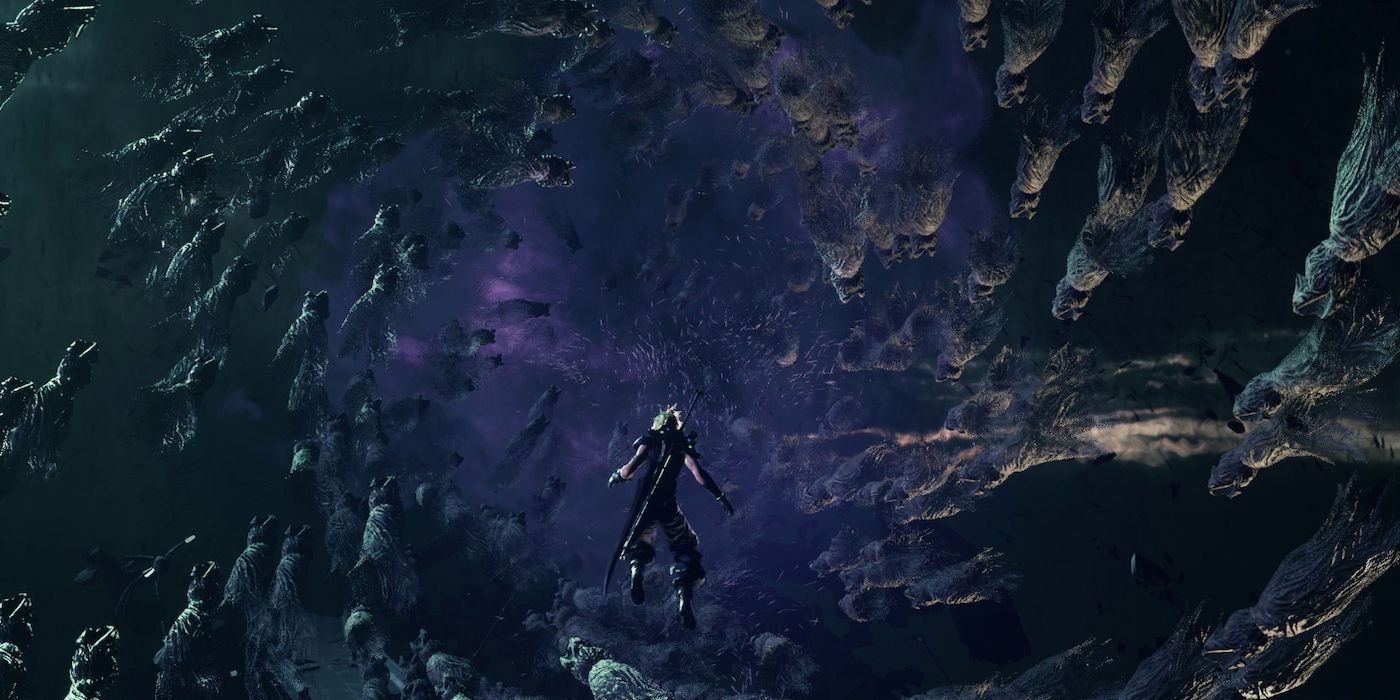 Final Fantasy VII Remake Chapter 18 whispers before the final boss