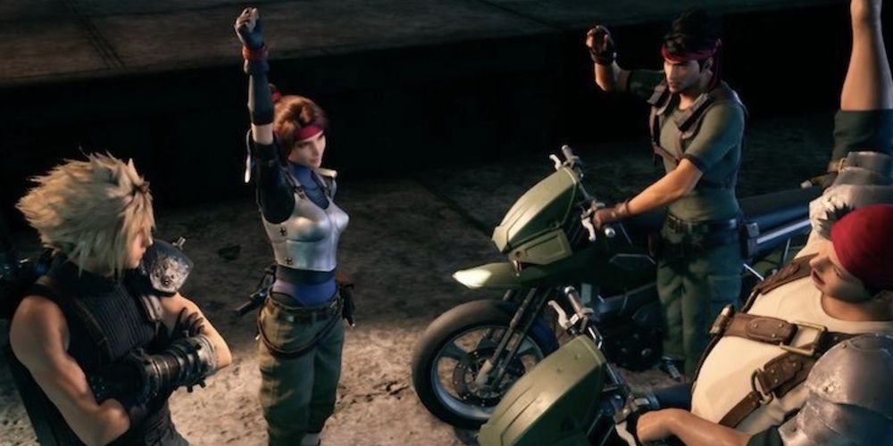 Final Fantasy VII remake chapter four mad dash