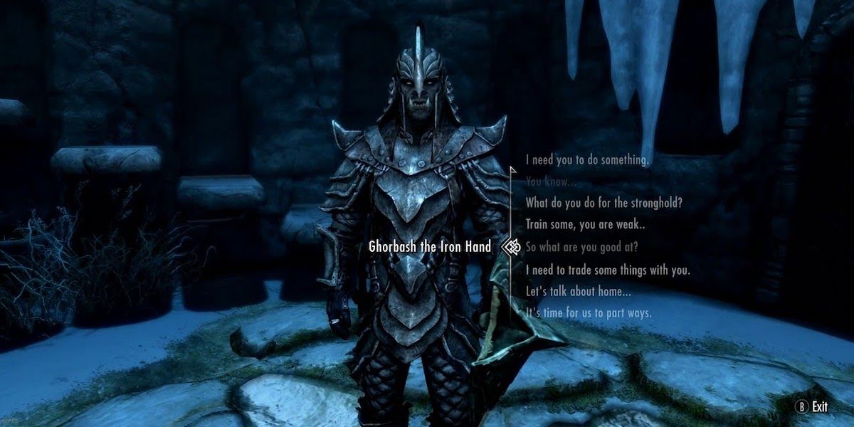 Ghorbash The Iron Hand Skyrim