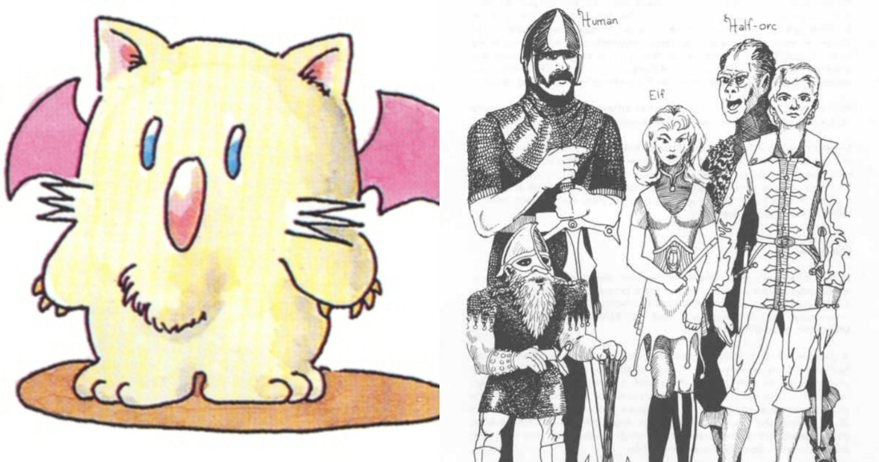 Moogle Old D&amp;D Cover