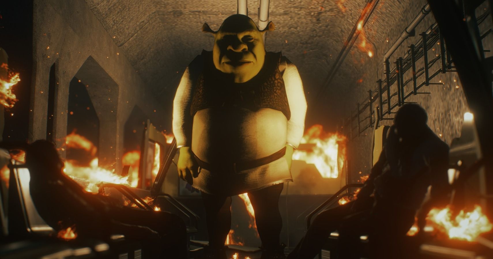 Resident Evil 3 Shrek Mod