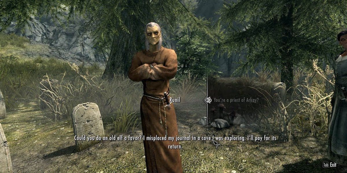 Ronil Skyrim thalmor mage