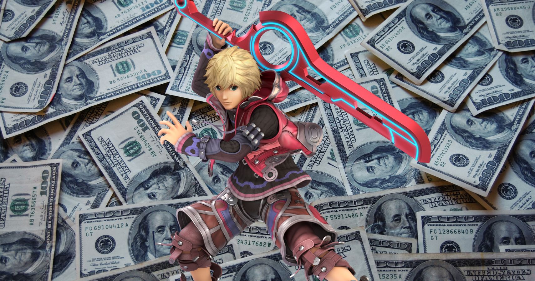Shulk Xenoblade Chronicles Cover Money