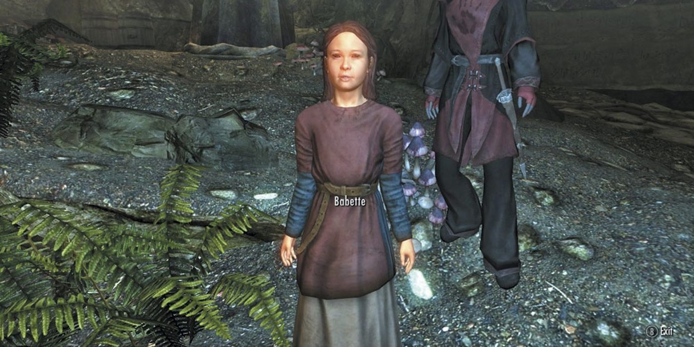 Babette in the Dark Brotherhood quarters