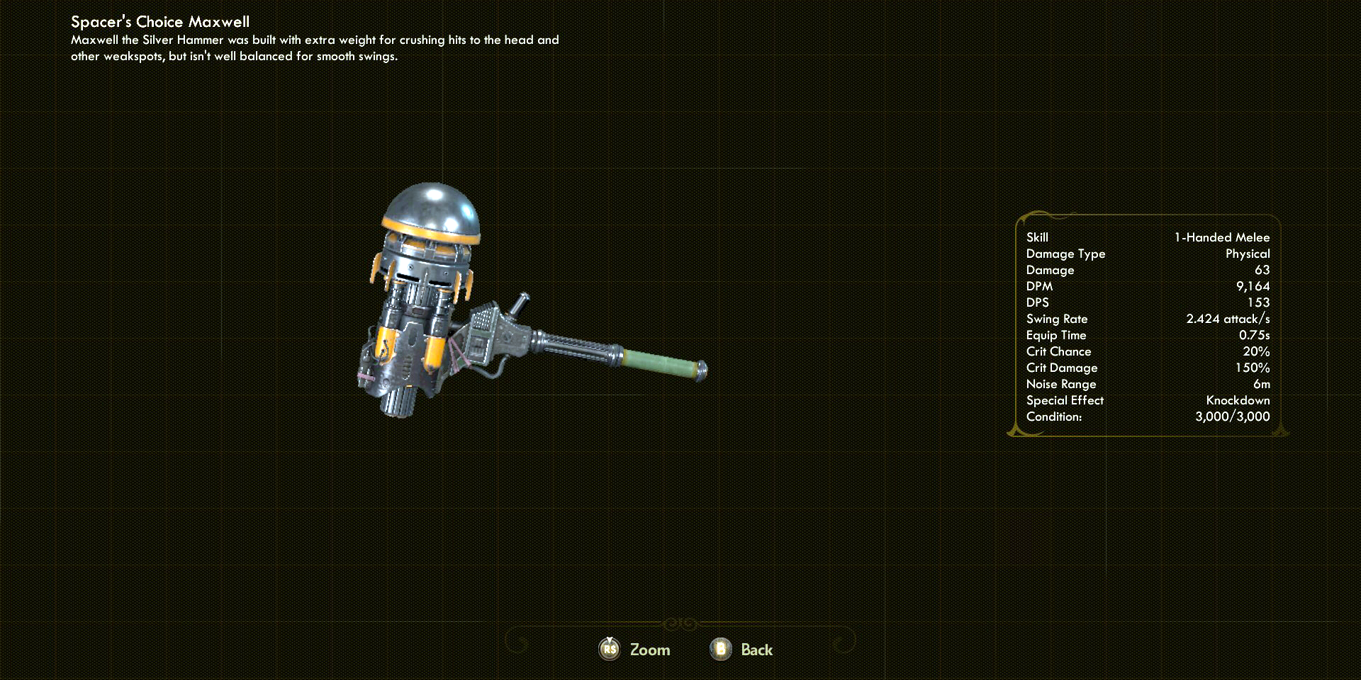 The Outer Worlds Maxwell