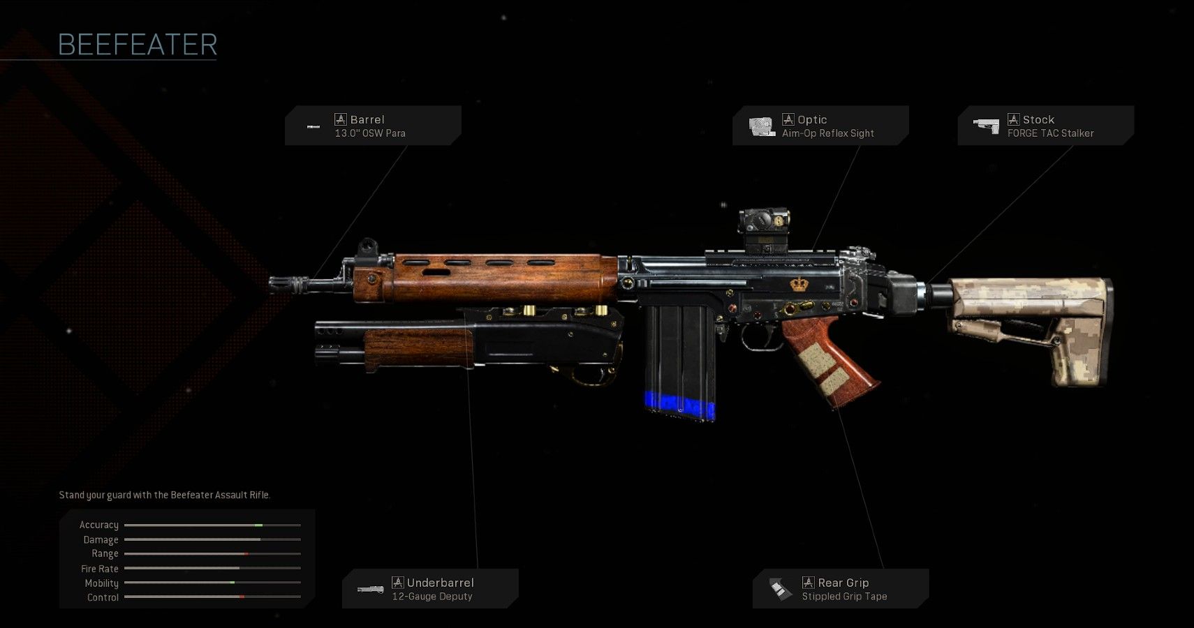 Warzone Beefeater