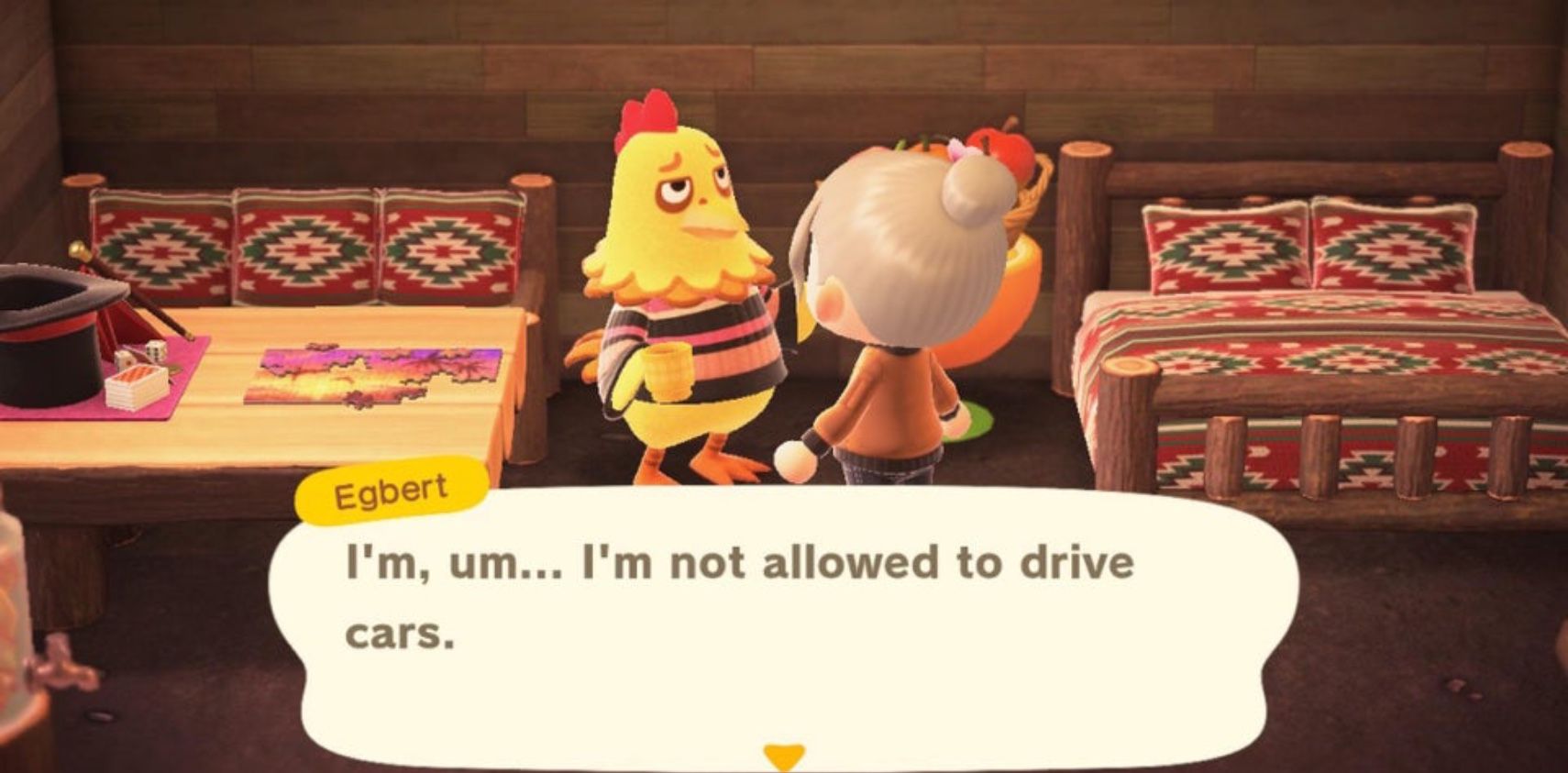 Egbert from Animal Crossing.