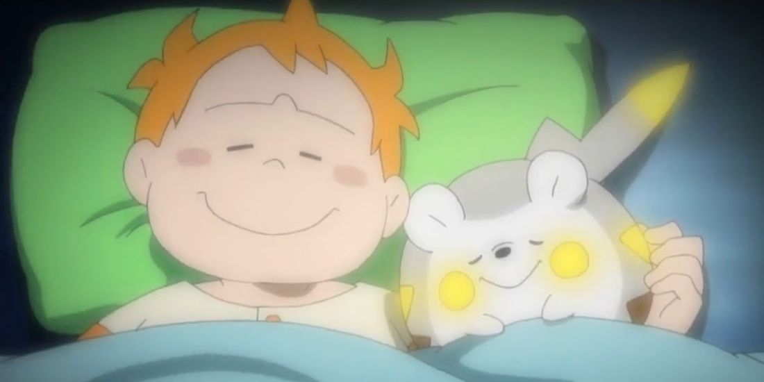 Sophocles and Togedemarus happily sleeping together