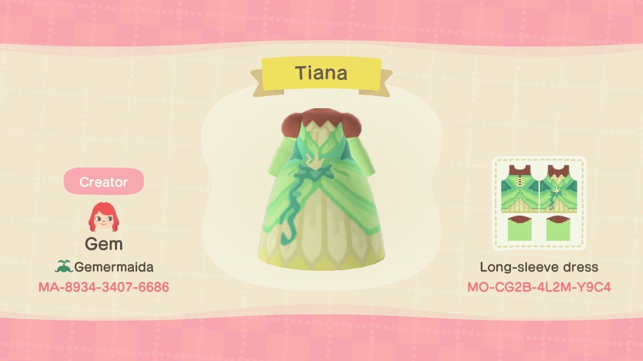 Tiana from Princess and the Frog.