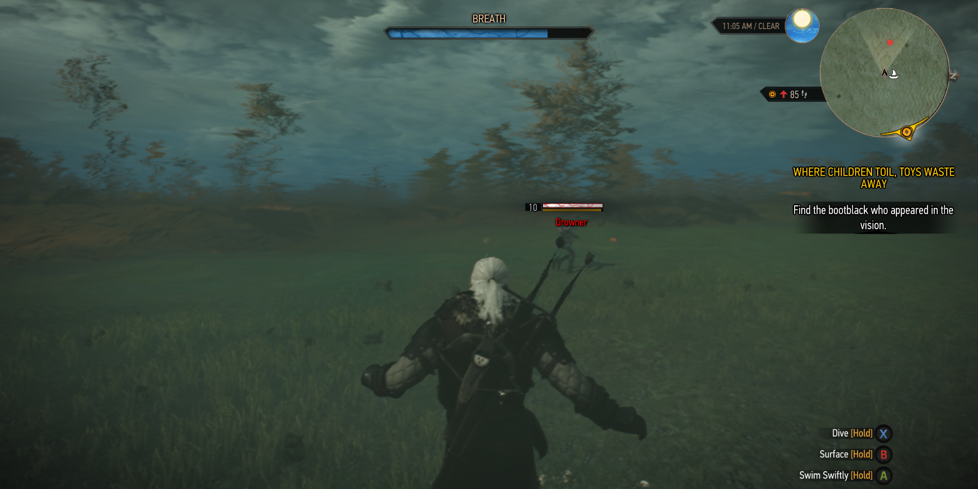 Witcher 3 Drowner