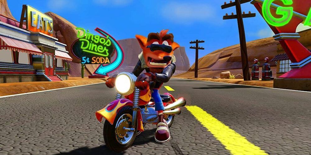 Crash 3 on a bike