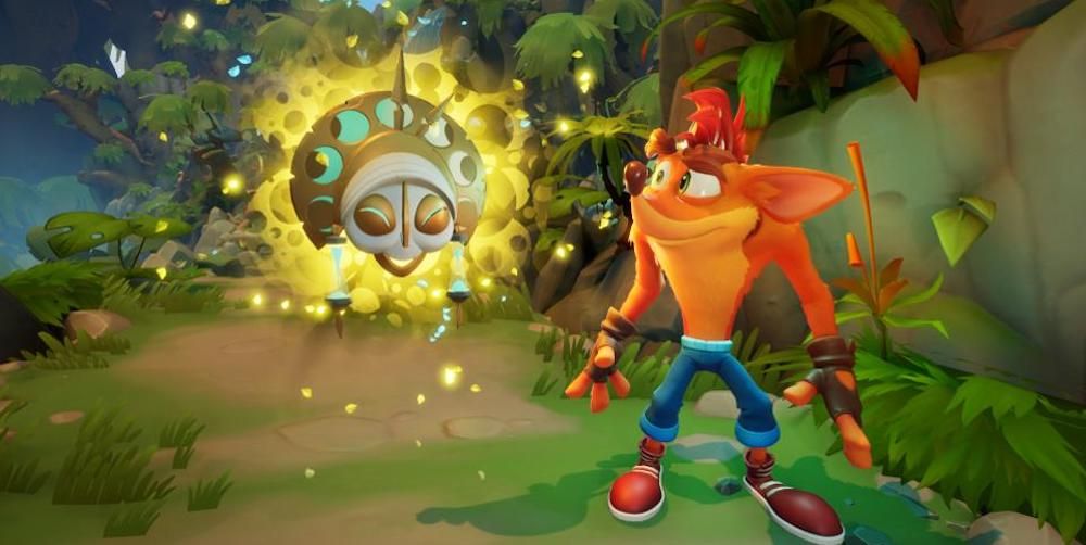 Crash 4 with new mask