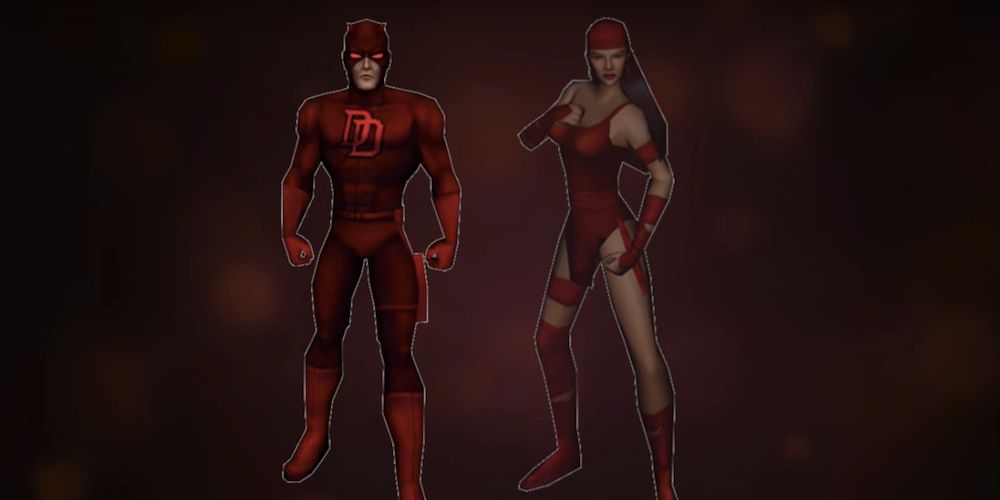Daredevil and elektra cancelled video game copy