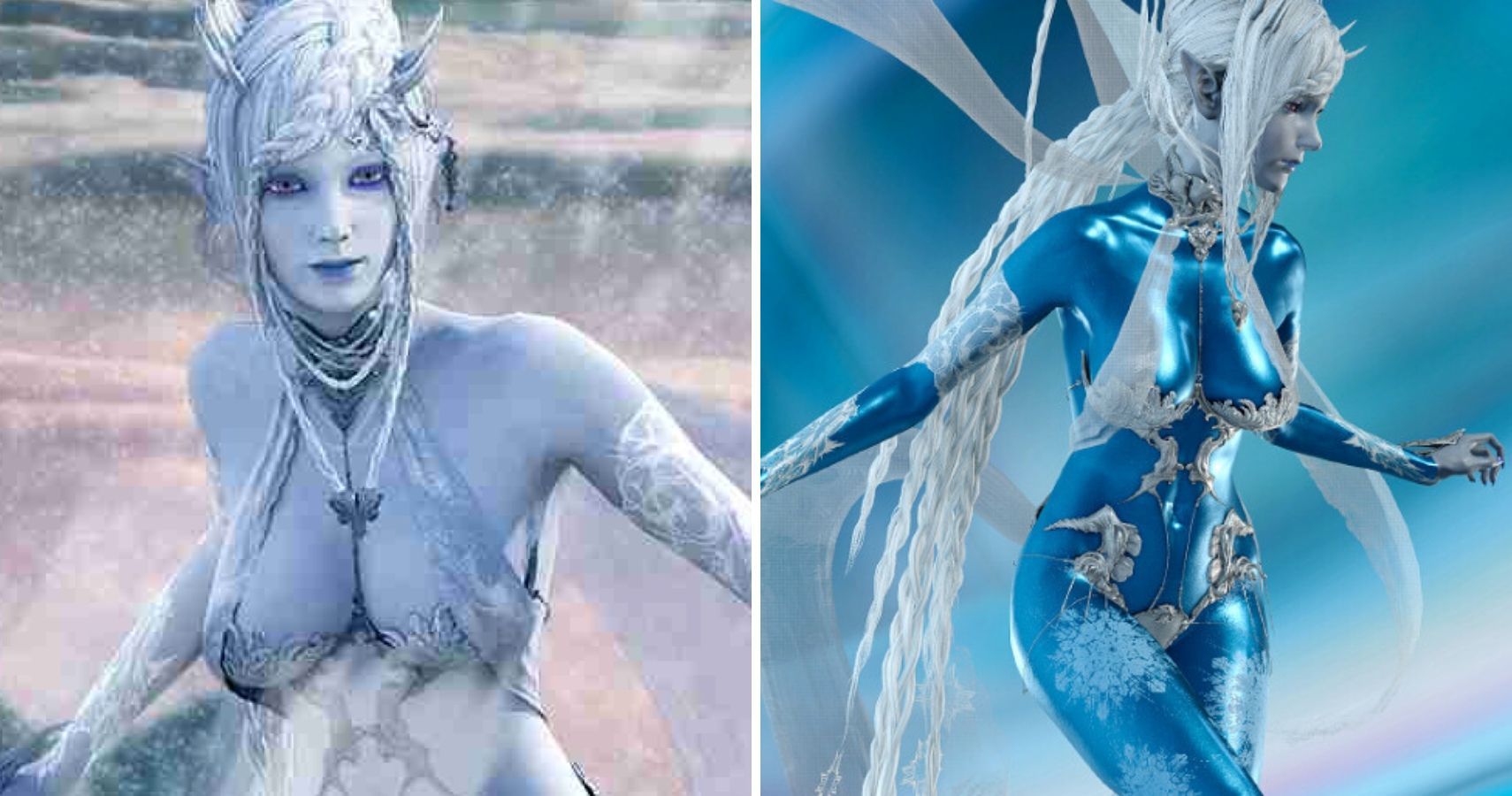 Final Fantasy 15 Shiva Original Design Redesign