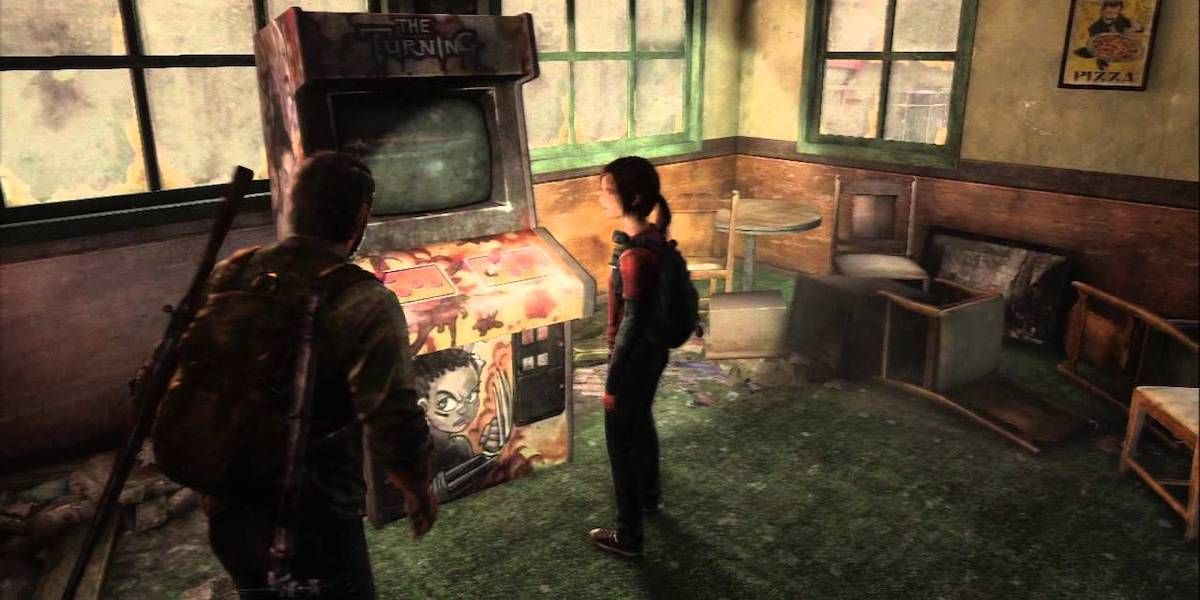 Last of us arcade machine optional conversation