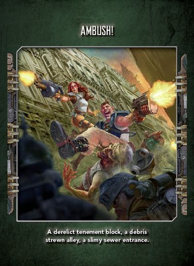 Mutant Chronicles Locations deck