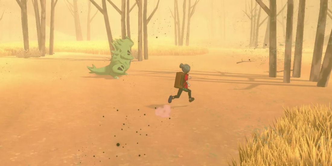 Pokemon Sword Shield Wild Area Tyranitar Sandstorm Savannah Rock Weather