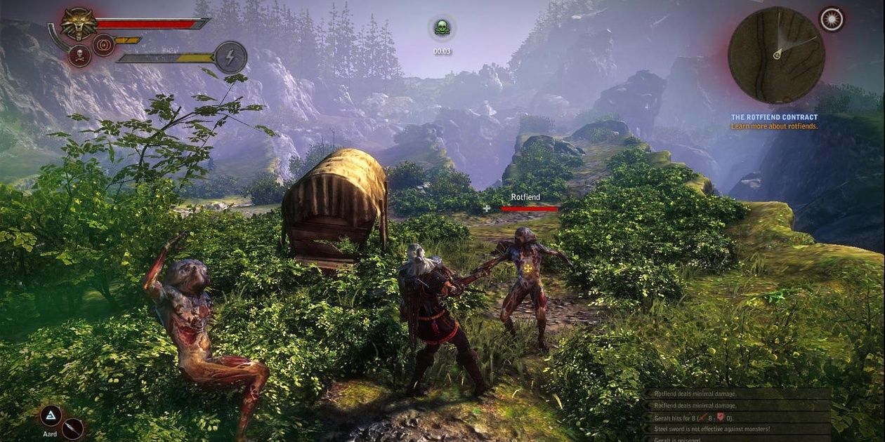 Witcher 3 Rotfiend